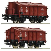 Roco 76043 Csapótetejű kocsi készlet K 15, PKP III