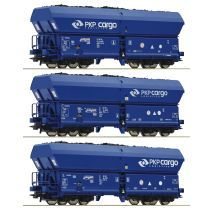Roco 76046 Önürítős kocsi szett Falns, PKP Cargo, PKP VI