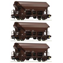 Roco 76180 Szétnyílótetejű kocsi készlet Tds, ÖBB IV