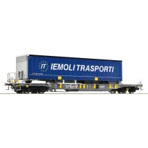 Roco 76236 Zsebeskocsi (RoLa), Sdgmnss, Iemoli Trasporti félpótkocsival, HUPAC VI