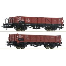 Roco 76281 Nyitott teherkocsi készlet, El (Wddth), PKP IV