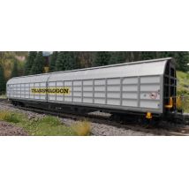 Roco 76738 Eltolható oldalfalú kocsi, Habbiins, Transwaggon VI