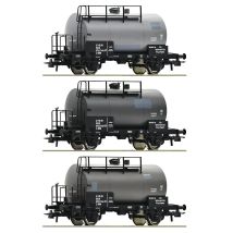 Roco 77021 Tartálykocsi készlet, Uahs, DR IV