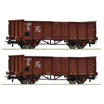 Roco 77035 Nyitott teherkocsi készlet, EI, DR IV