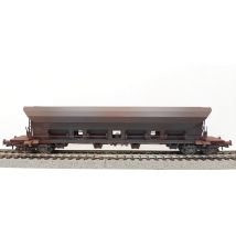 Roco 77919 Önürítős kocsi zúzalékszállítmánnyal Facs, DR IV, antikolt, 4. pályaszám