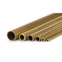 Sárgaréz cső kemény 4.0x2.6x1000mm KAV