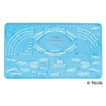 Tillig 83517 Sínsablon TT méretarányhoz