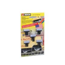 Noch 60156 Síntisztító papucs US amerikai vagonhoz 5 db