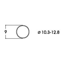 Roco 40069 Tapadógyűrű, 10,3-12,8 mm, 10 db