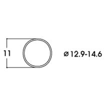 Roco 40070 Tapadógyűrű, 12,9-14,6 mm, 10 db