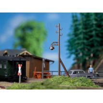 Auhagen 42632 Villanyoszlop l&aacute;mp&aacute;val, 6 db, H0/TT