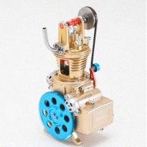 TechingEDU Egyhengeres felülvezérelt motor, 130+ alkatrész