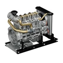 TechingEDU Mini Diesel motor300+ alkatrész