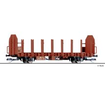 Tillig 14603 Pőrekocsi rakoncákkal, Laaps, rönkszállító, START, CD VI