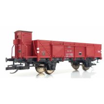 Tillig 17633 Nyitott teherkocsi fékházzal, Kzn 3165, GySEV III