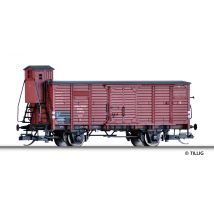 Tillig 17933 Zárt teherkocsi fékházzal, G, Braunschweigischen Landes-Eisenbahn II