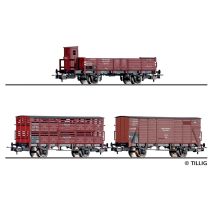 Tillig 70067 Teherkocsi készlet, Gorny Slask/Oberschlesischen Eisenbahn II