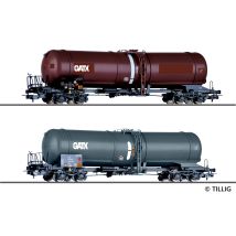 Tillig 70069 Tartálykocsi készlet, Zans, GATX VI