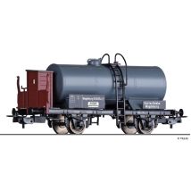 Tillig 76764 Tartálykocsi fékházzal, Gustav Hubbe Magdeburg, K.P.E.V. I