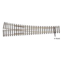 Tillig 85343 Egyenes váltó jobb, 15', R866, 228 mm