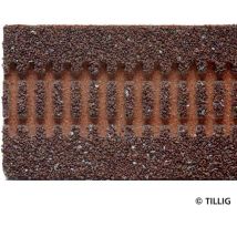 Tillig 86301 Ágyazat egyenes vágányszakaszhoz, 332 mm