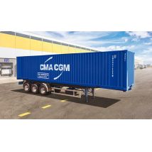 Italeri 3951S 40’ Container Trailer  1:24