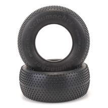 U6767  Short Course Gumi- Mini Pin - Yellow (pár)