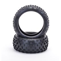 U6802 Stagger Rib 1/8as - Sárga keménység, gumi (pár)