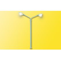 Viessmann 6995 Utcai lámpa, kétágú, 75 mm, LED-es