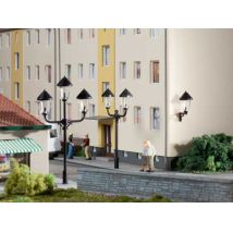 Auhagen 42631 Utcai l&aacute;mpa, fali l&aacute;mpa, H0/TT