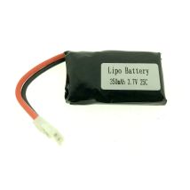 VANT Akku LiPo 3,7V 350mAh 25C