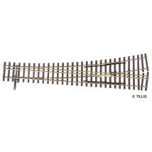 Tillig 85198 Vágányfonódott váltó H0-H0m balos H0 kitéréssel 15'