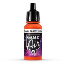 Vallejo Game Air 72709 Hot Orange, 17 ml