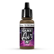 Vallejo Game Air 72743 Beasty Brown, 17 ml