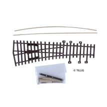 Tillig 82430 Építhető váltó 15', balos