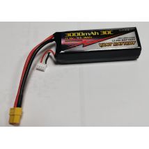 VANT Akku LiPo 3000 mAh 11.1V 30C