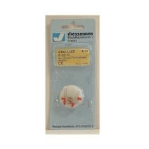 Viessmann 3550 LED piros 3 mm 4 db