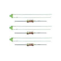 Viessmann 3554 LED zöld 1,8 mm 3 db