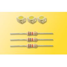 Viessmann 3556 LED fehér 1,8 mm 3 db