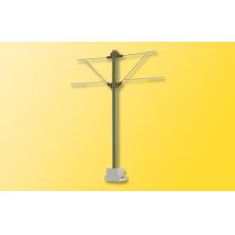 Viessmann 4124 Felsővezeték-tartó oszlop kétoldalalas H-profil 98 mm