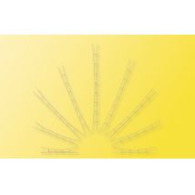 Viessmann 4152 Univerzális felsővezeték 190-210 mm, 5 db