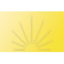 Viessmann 4153 Univerzális felső vezeték 210-240 mm 3db