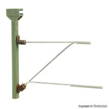 Viessmann 4186 Felsővezeték-tartó kar, 5 db