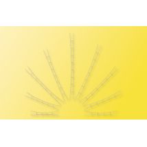 Viessmann 4258 Univerzális felsővezeték készlet, 261-290 mm, 5 db