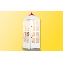 Telefonfülke világítással