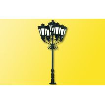 Viessmann 6380 H0 Parklaterne fuenffl.,schw.