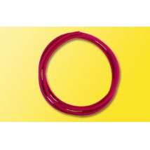 Viessmann 6818 Zsugorcső, piros, 40 cm