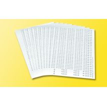 Viessmann 6848 Kabel-Beschriftungssatz