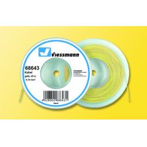 Viessmann 68643 Kabel 25 m, 0,14 mm˛, sárga