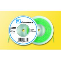 Viessmann 68663 Kabel 25 m, 0,14 mm˛, gruen